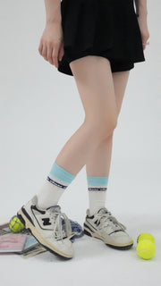 Cute Hearts Multi Color High Socks