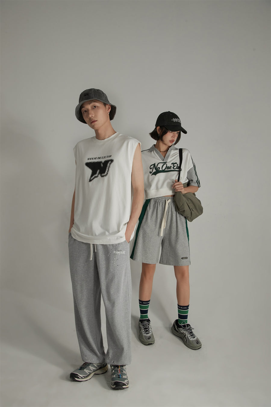 CHUU String Banding Jogger Pants