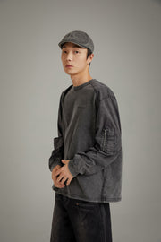 Washed Boxy Long Sleeve T-Shirt