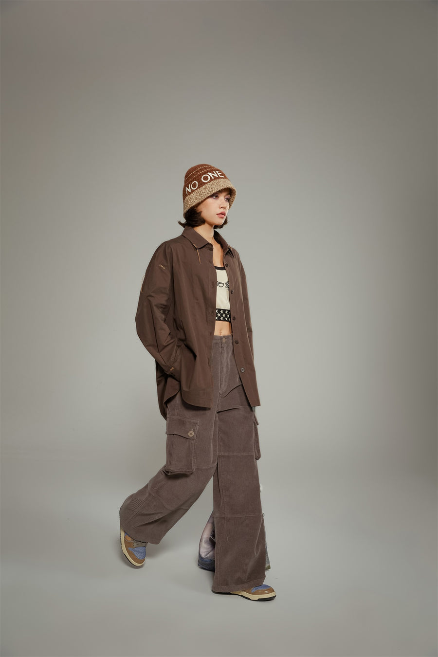 CHUU Corduroy Cargo Pants