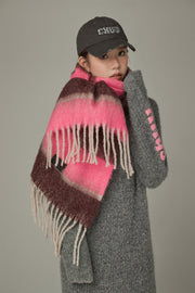 Striped Fringe Muffler