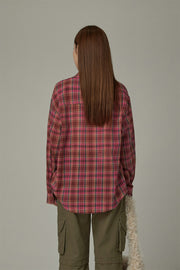 Checked Loose Fit Shirt