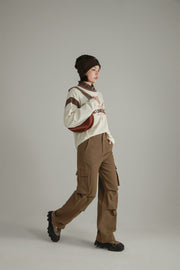 Basic Wide Cargo Pants