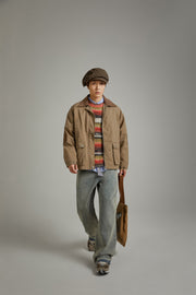 Corduroy Collar Jacket