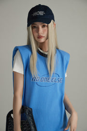 Noe Center Logo Sleeveless T-Shirt Dress