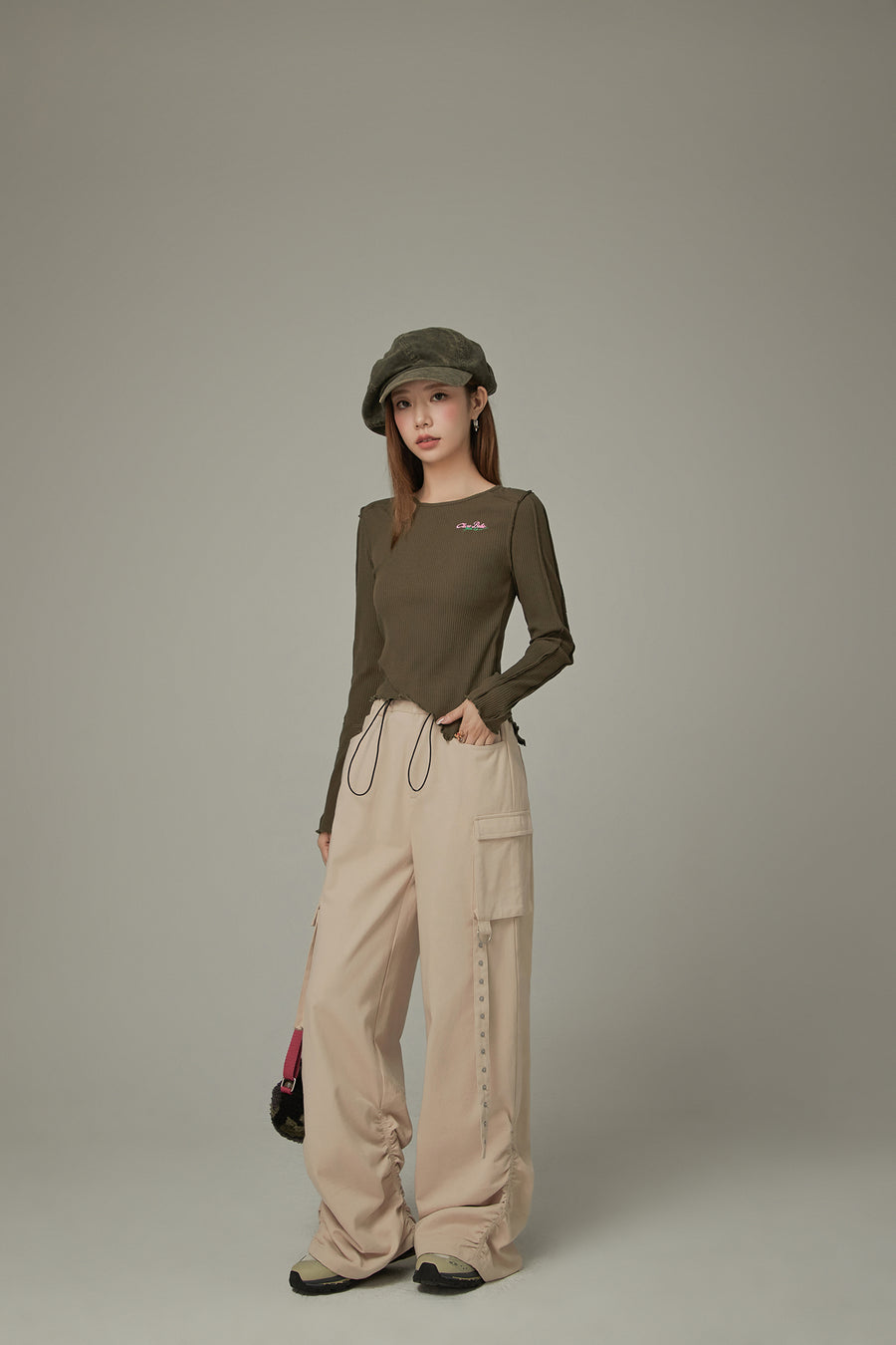 CHUU Pocket Straight Pants