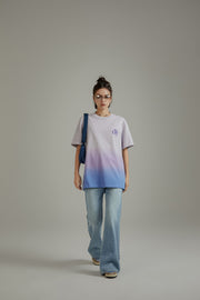 Logo Gradient Boxy T-Shirt