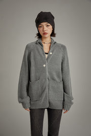 Two Way Loose Fit Cardigan