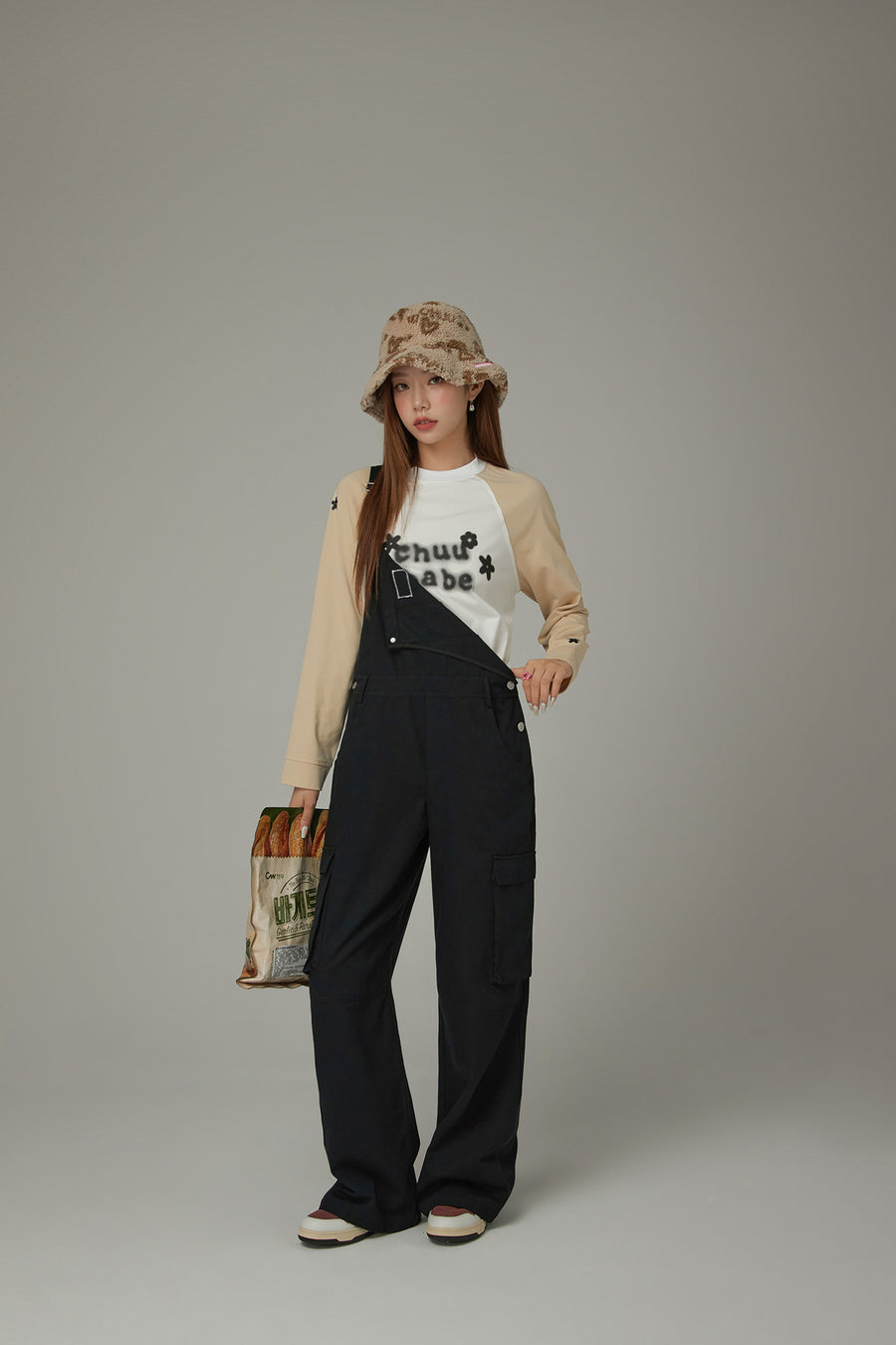 CHUU Basic Pocket Color Overalls