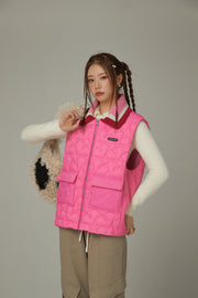 Quilted Padded Star Vest