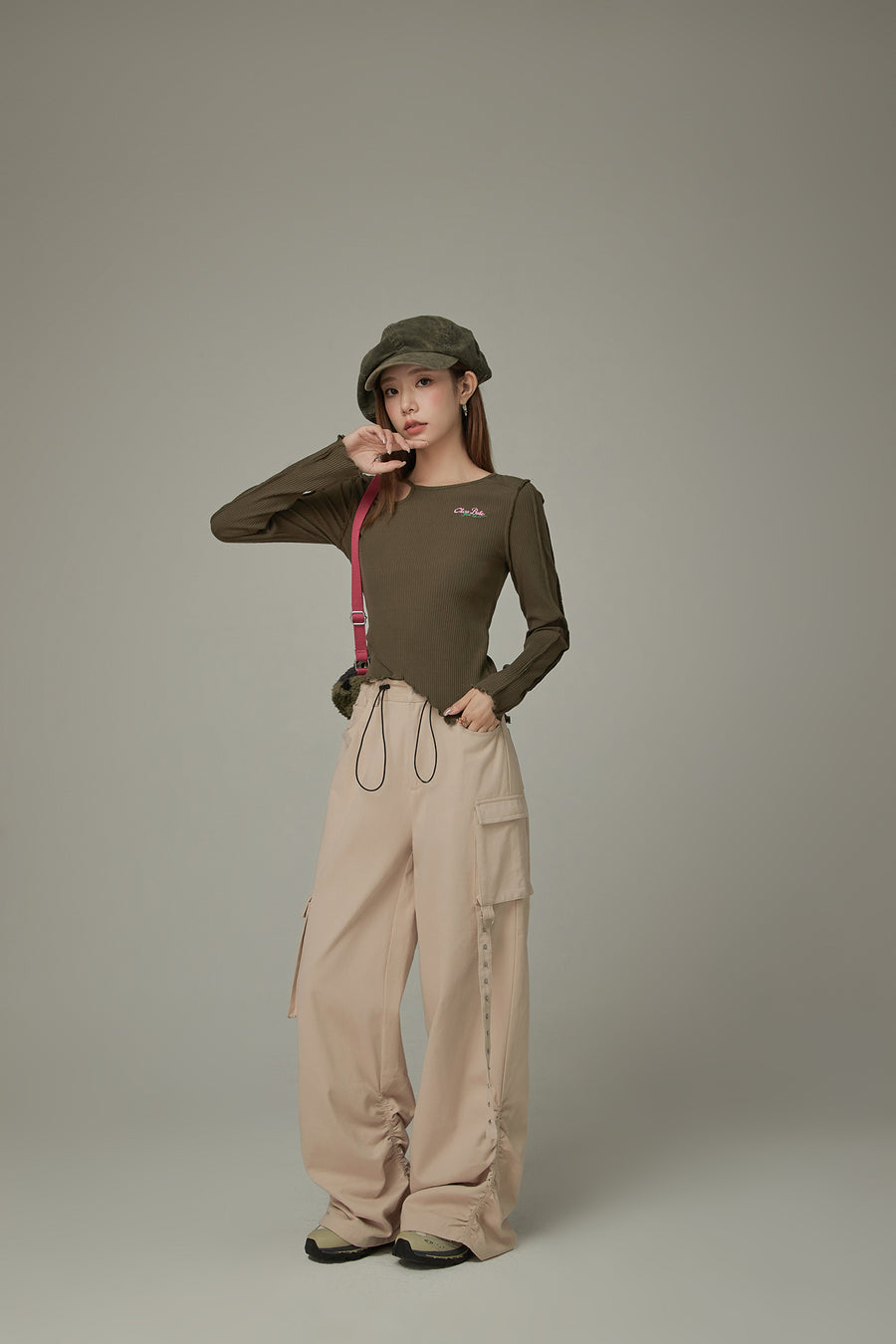 CHUU Pocket Straight Pants