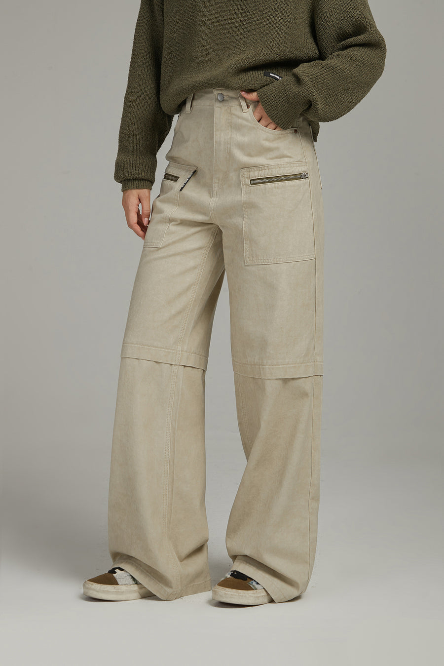 CHUU Basic Pocket Wide Pants