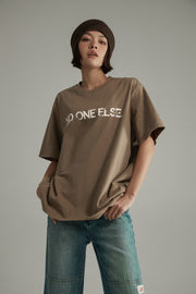 Logo Cotton Boxy T-Shirt