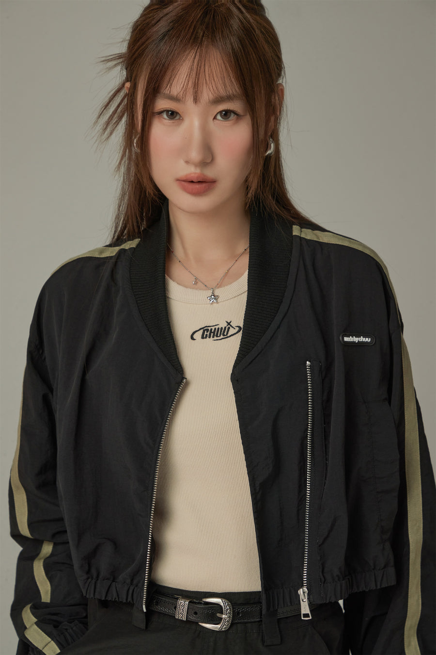 CHUU Side Zipper Sport Jacket