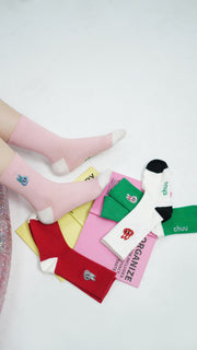 Rabbit Logo High Socks