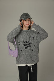 Size Doesnt Matter Knit Stars Sweater