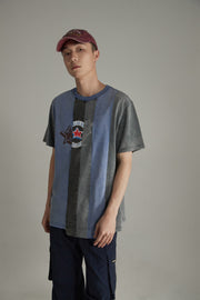 Vintage Stitched Centers Short Sleeve T-Shirt