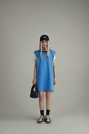 Noe Center Logo Sleeveless T-Shirt Dress