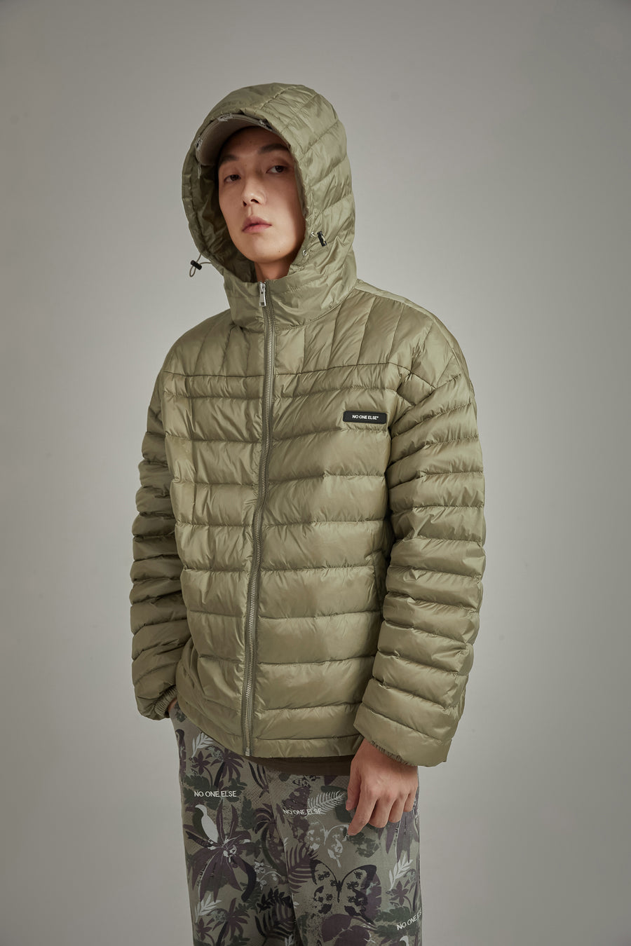 CHUU Hooded Light Padding Jacket