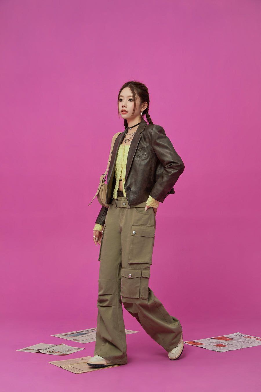 CHUU Daily Pocket Wide Pants