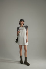 Noe Raglan Sleeveless Mini T-Shirt