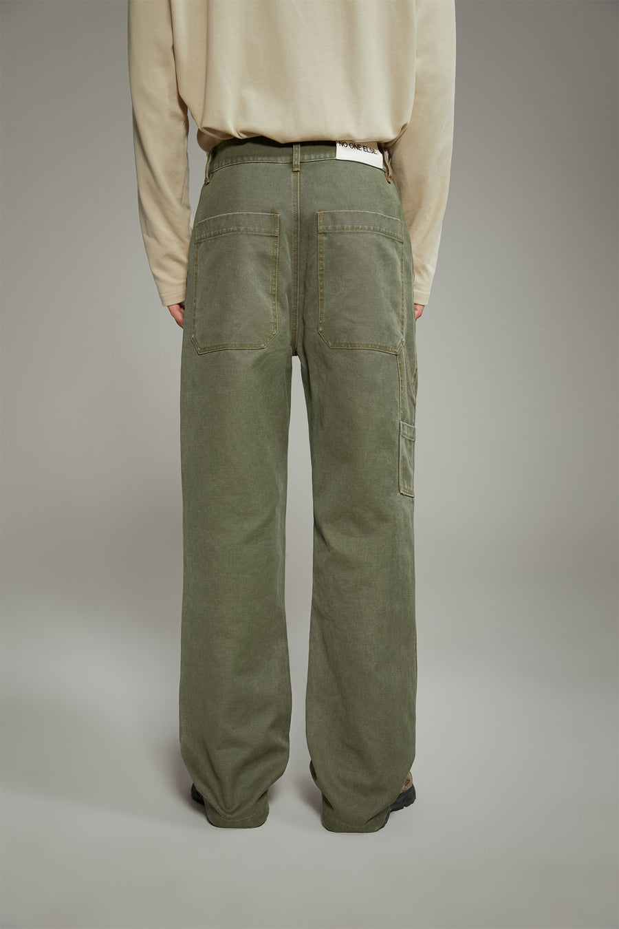 CHUU Color Pocket Wide Pants