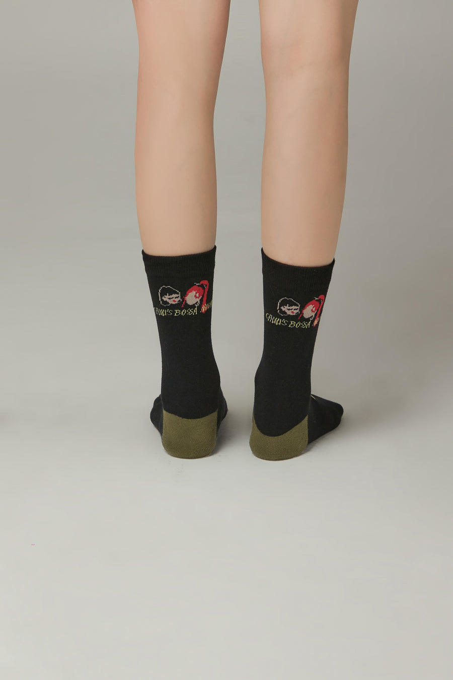 CHUU Character Color Matching Socks