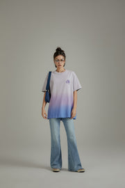 Logo Gradient Boxy T-Shirt