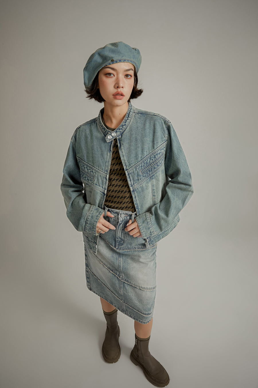 CHUU Denim Overfit Jacket