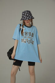 Chuu Lettering Cotton Bucket Hat