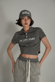 Make It Noe Lettering Embroidered Daily Ball Cap