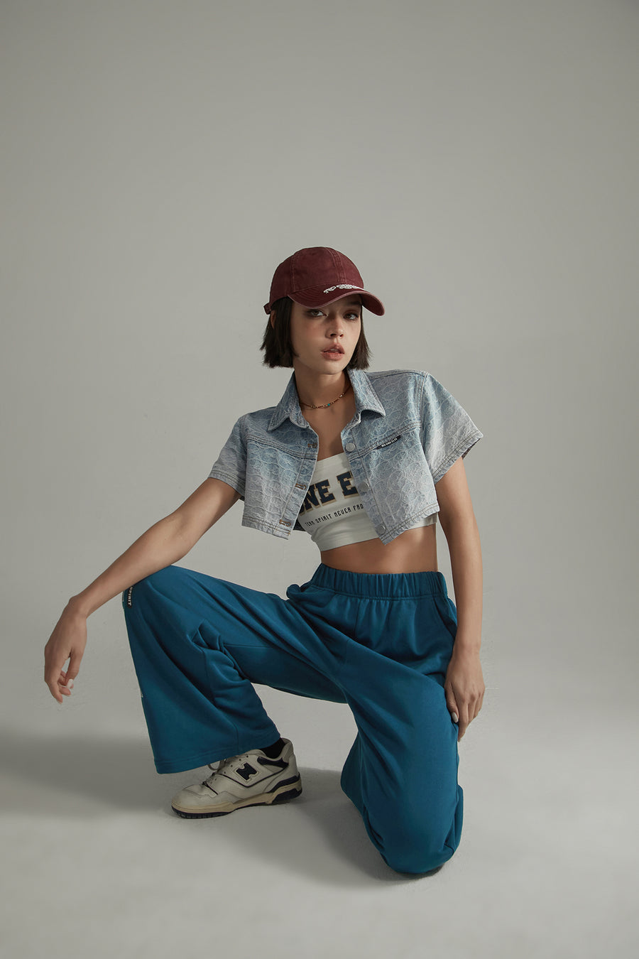 CHUU Side Leg Logo Jogger Pants