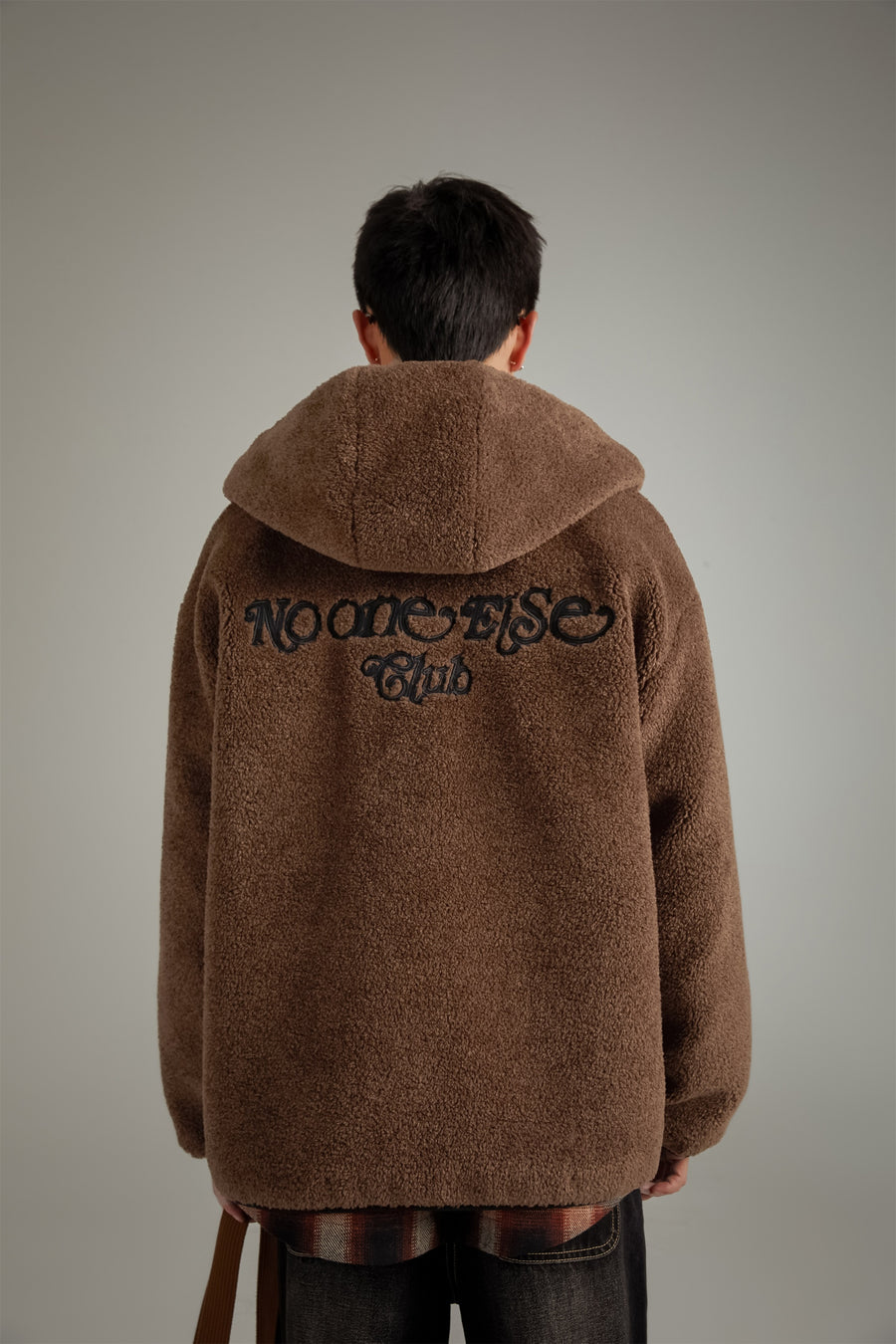 CHUU Fleece Hooded Jacket