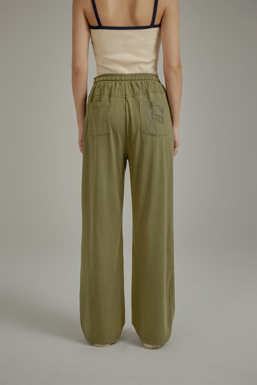 CHUU Banded Wide Leg Jogger Pants