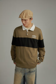 Polo Neck Color T-Shirt