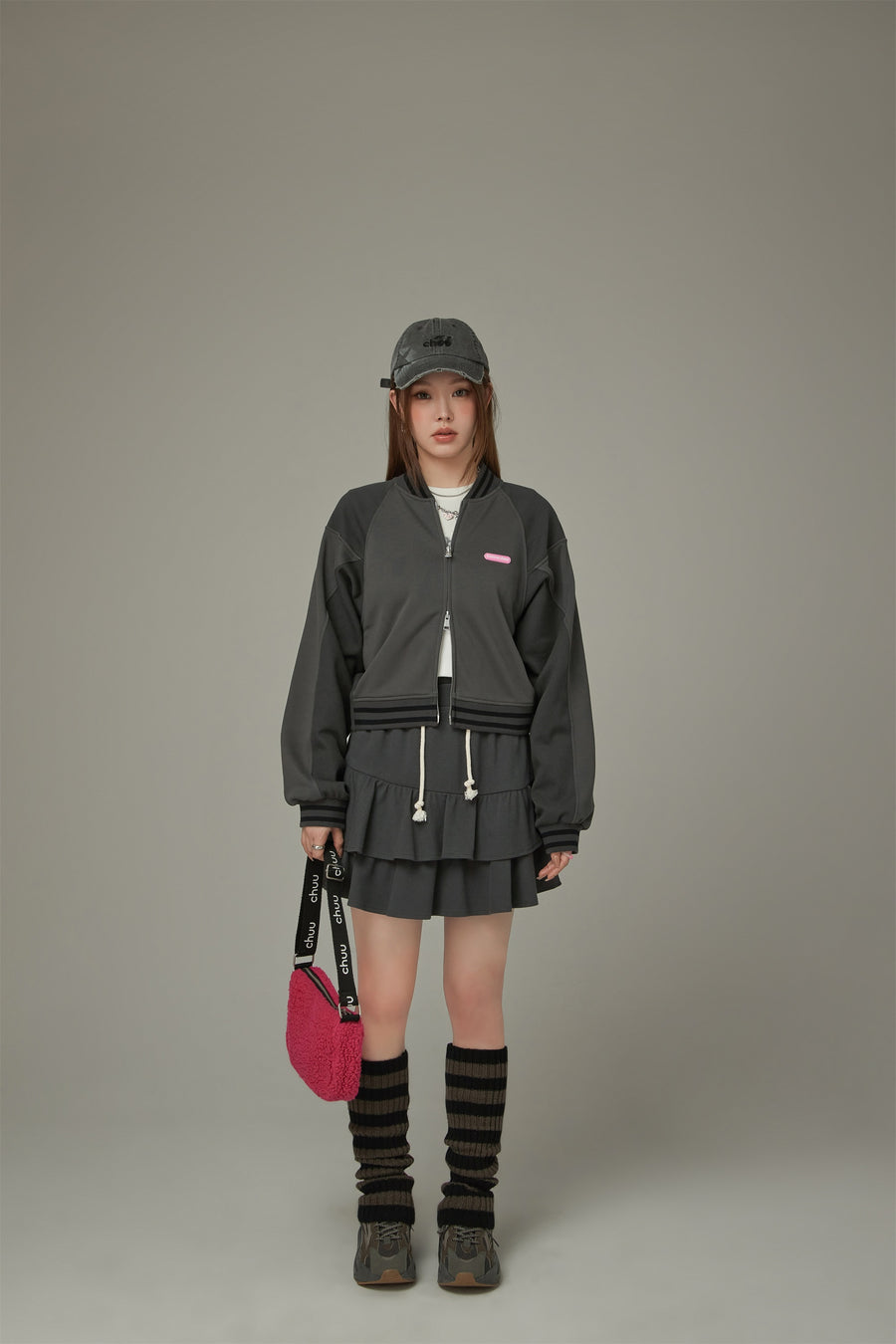 CHUU Varsity Loose Fit Jacket