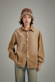 Vintage Pocket Loose Fit Shirt