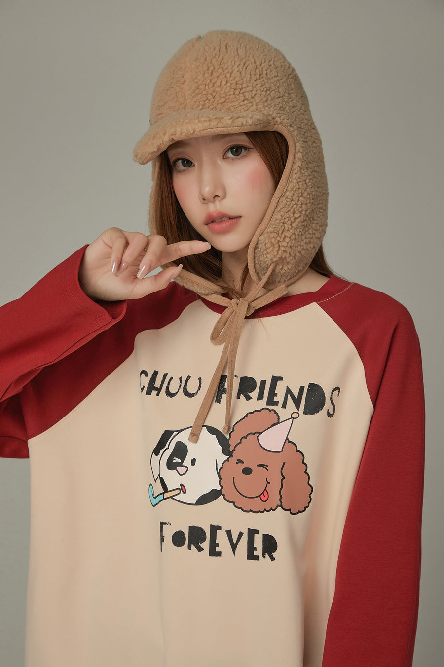 CHUU Puppy Color Scheme T-Shirt