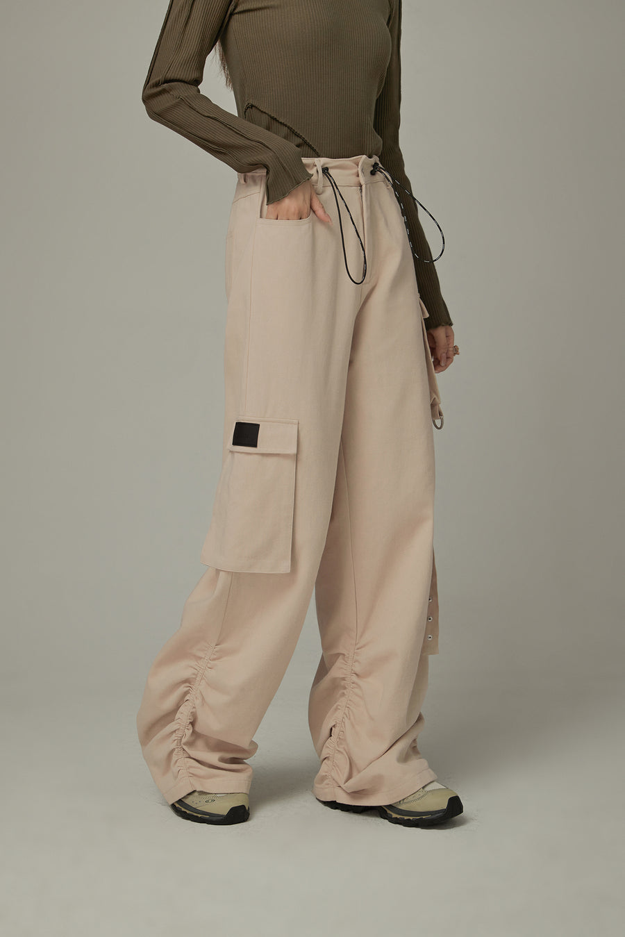 CHUU Pocket Straight Pants