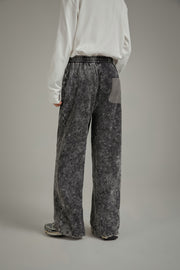 Printed Wide Pants