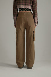 Basic Wide Cargo Pants