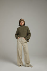 Basic Pocket Wide Pants