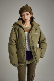 Hooded Loose Padded Jacket