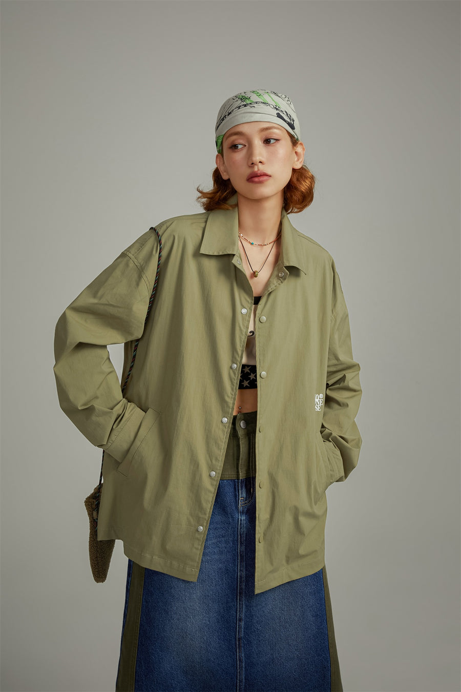 CHUU Basic Solid Overfit Shirt