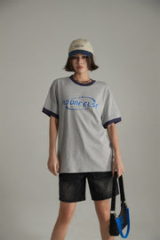 Noe Center Logo Color Loose Fit T-Shirt