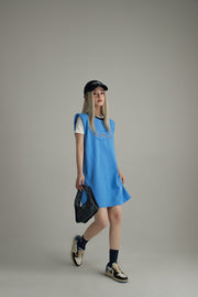 Noe Center Logo Sleeveless T-Shirt Dress