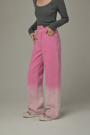 Gradient Color Jeans