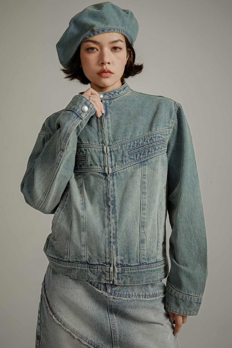 CHUU Denim Overfit Jacket