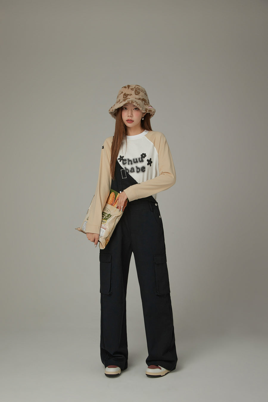 CHUU Basic Pocket Color Overalls