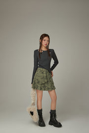 Icon Pocket Pleated Skirt